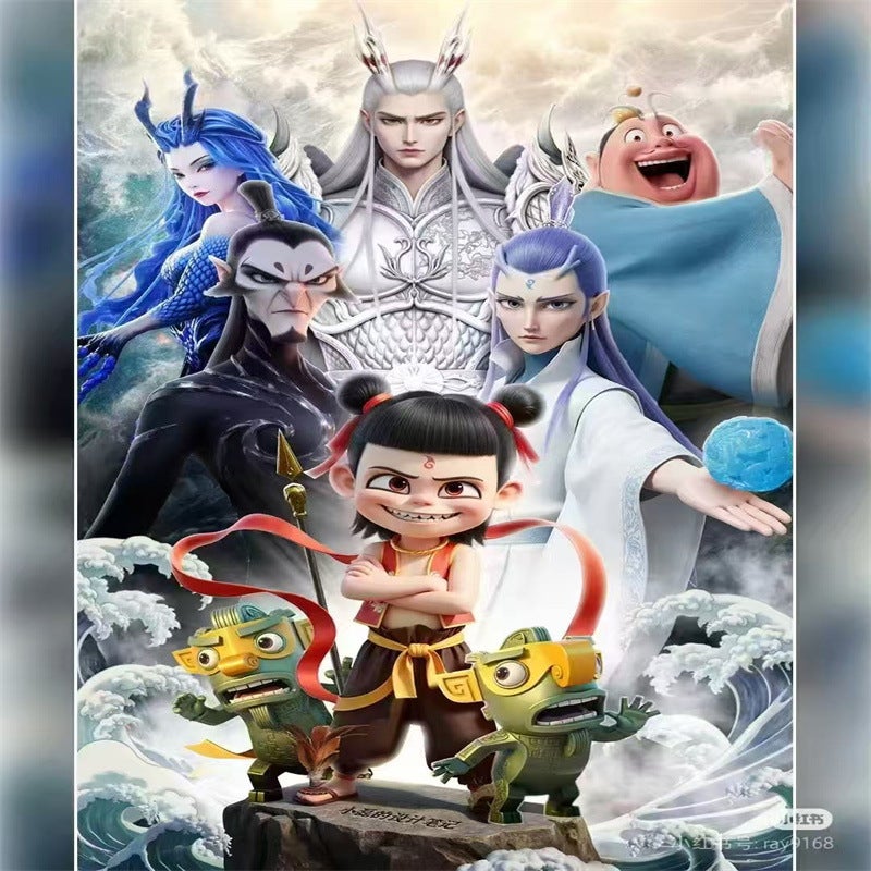 1000-Piece Jigsaw Puzzle For Adults To Relieve Stress, Educational Cartoon Puzzle For Elementary School Students, Diy Paper Toy Gift, From Manufacturer - Image 1